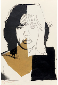 Warhol + Jagger found satisfaction at Heritage Prints and Multiples sale