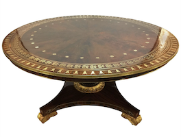 High expectations for Neoclassical boule-inlaid table in May 23 sale
