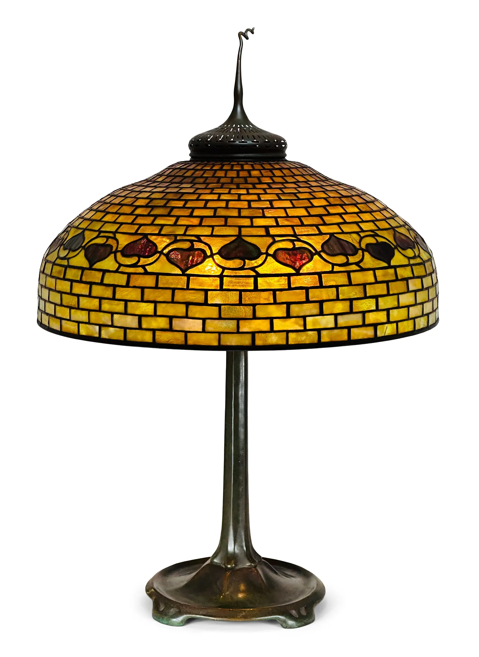 Tiffany Studios lamps turned in bright performances at Fontaine&#8217;s Fine &#038; Decorative Arts sale
