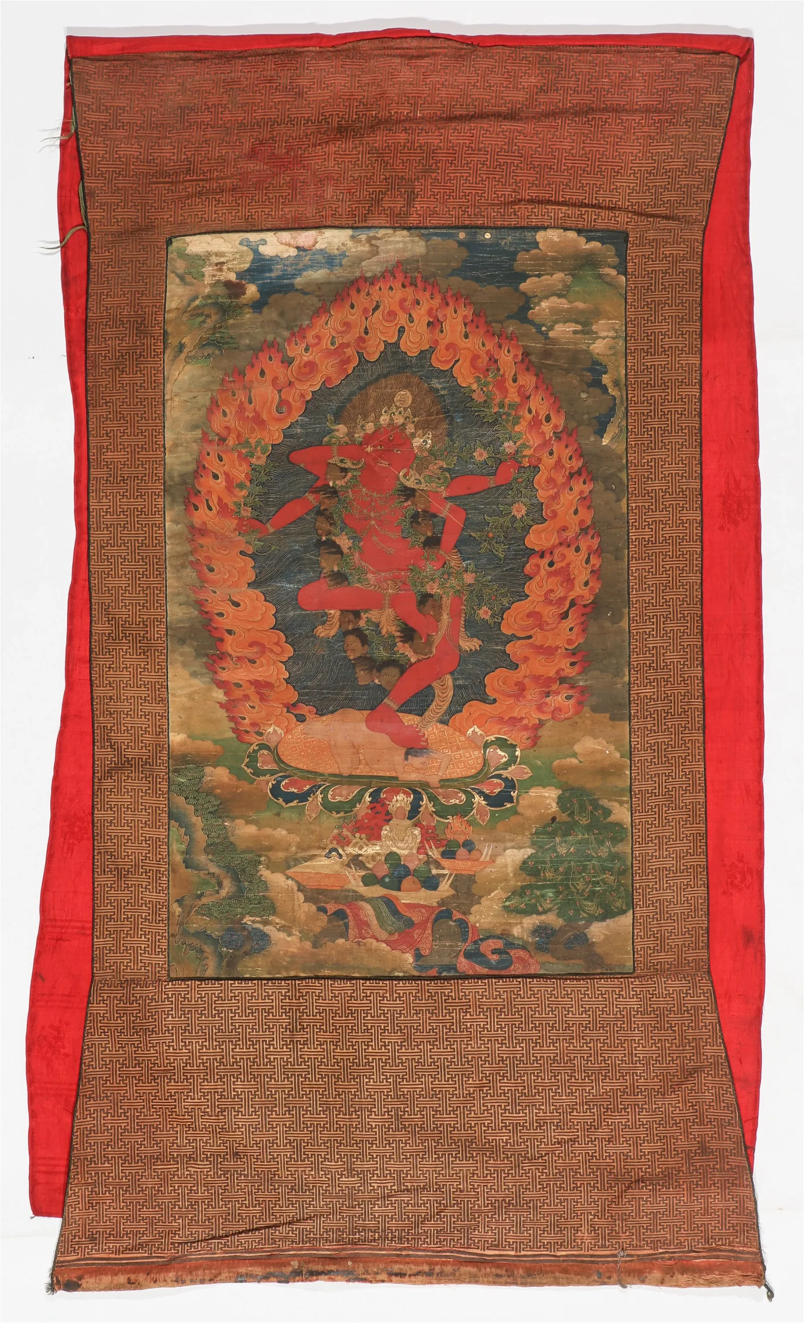 Ethnographic art and textiles soared high above their estimates at Material Culture