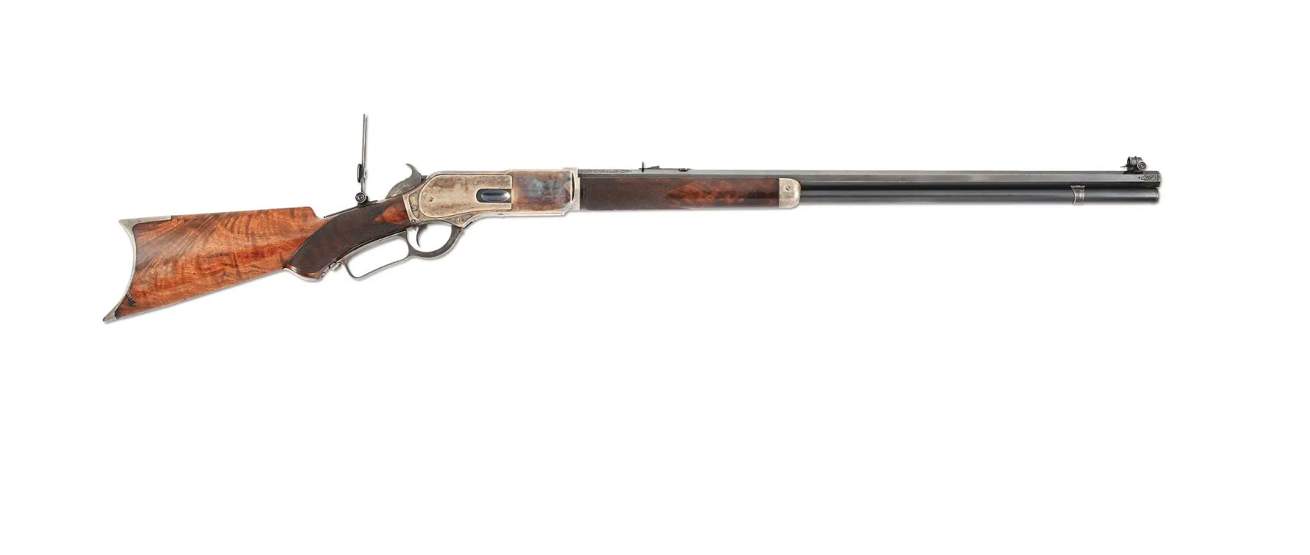 Winchester 1876 Deluxe &#8216;1 of 1000&#8217; reigned supreme at Morphy&#8217;s Friedrich collection sale