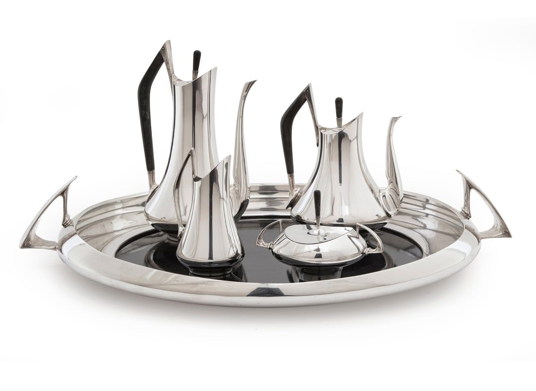 Gorham Circa 70 sterling silver coffee and tea set leads our five lots to watch