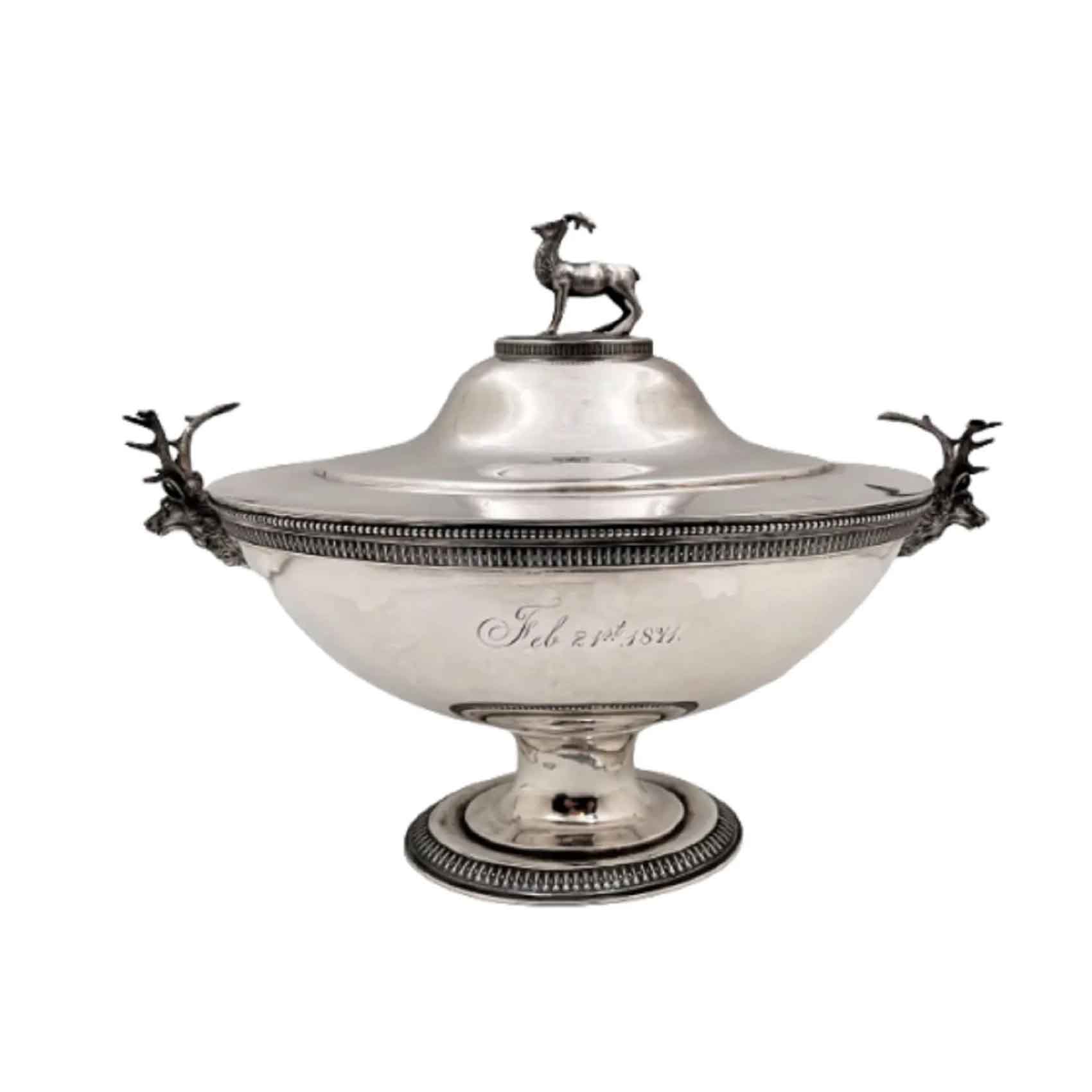 New England and midwestern 19th-century silver holloware arrives at SJ Auctioneers May 26