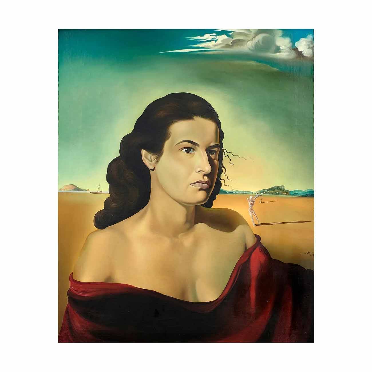 Salvador Dali, 'Portrait of Mrs. Luther Greene,' estimated at $700,000-$1 million at Clars.