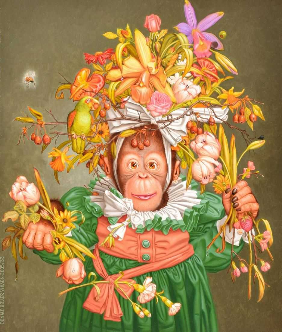 Donald Roller Wilson monkeys with fine art traditions to great effect
