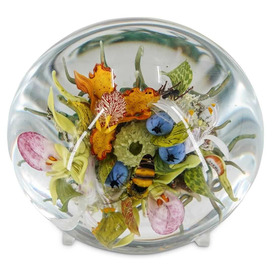 Paul Stankard elevates the humble glass paperweight to poetry